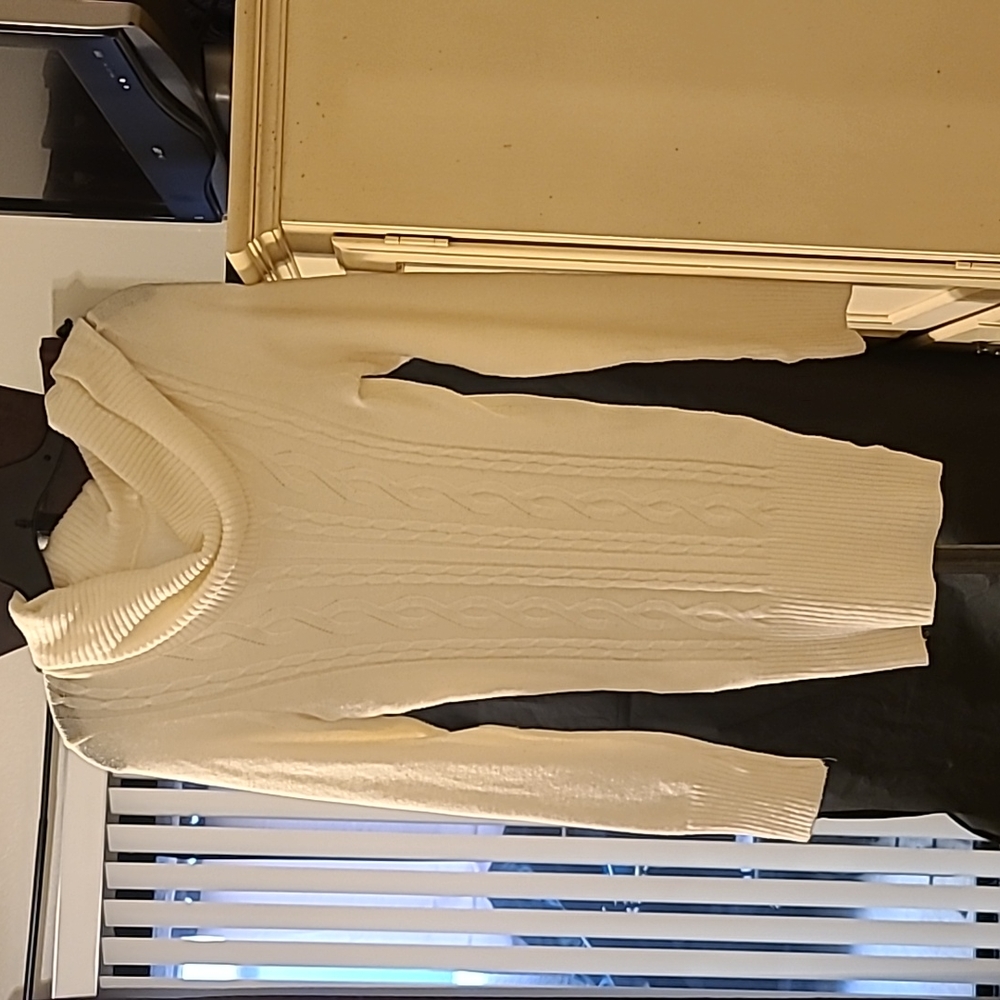 Cream, sweater, S